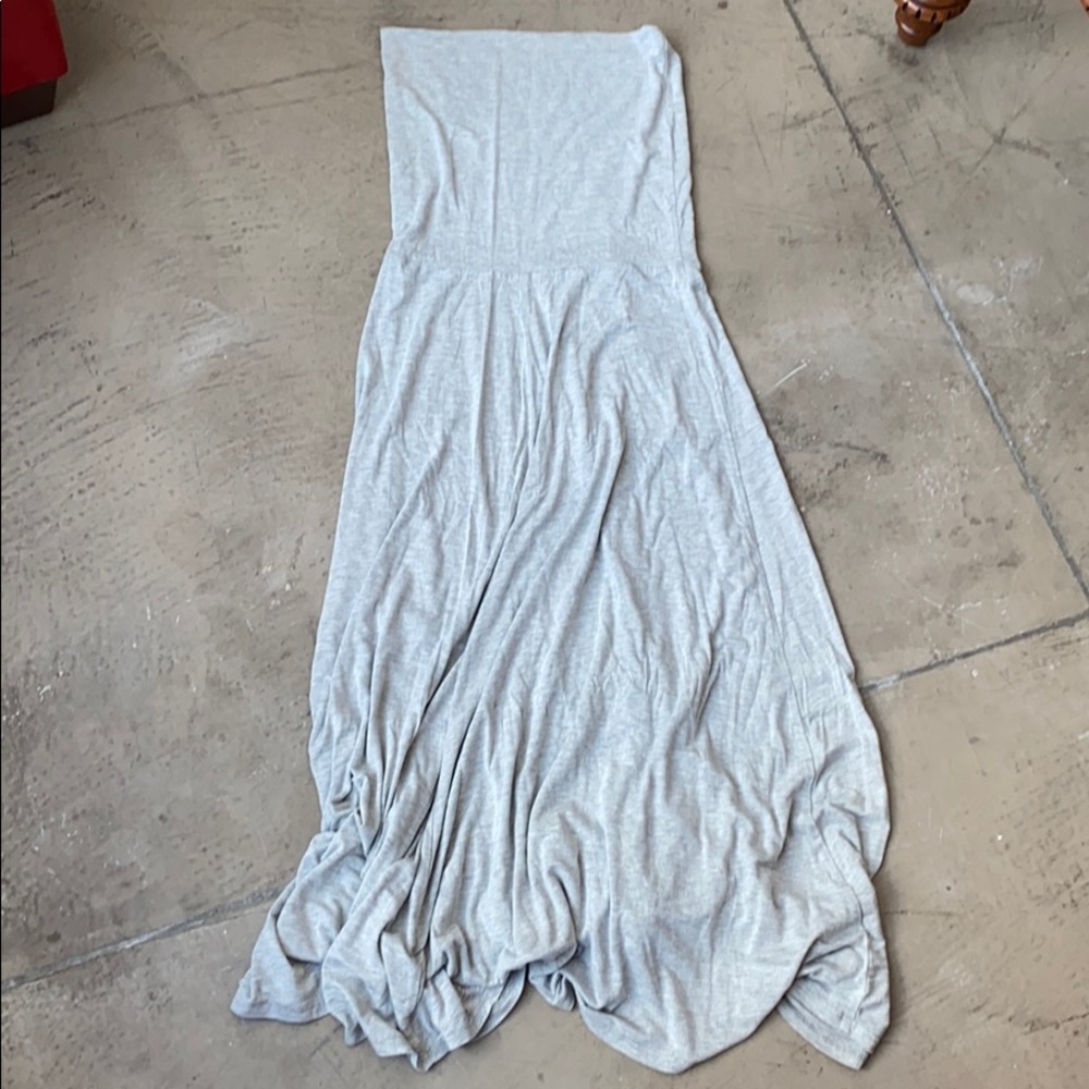 Lani California Tube Fitted Grey Midi Dress!